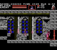 une photo d'Ã©cran de Castlevania 3 - Dracula s Curse sur Nintendo Nes